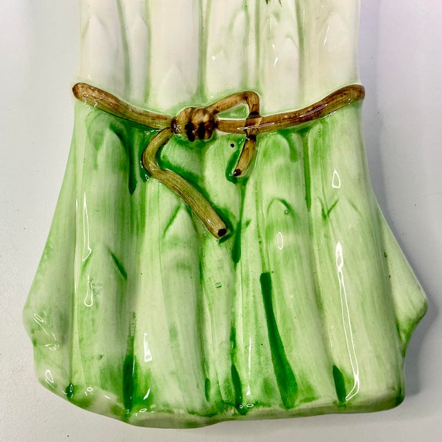 1980s Vintage Hollywood Regency Boho Chic Asparagus Spoon Rest. For Sale - Image 11 of 11