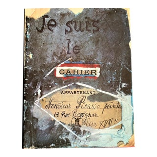 Vintage The Sketchbooks of Picasso (Je Suis Le Cahier) Book For Sale