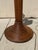 Wood Vintage Pencil Reed Rattan Palm Tree Floor Lamp For Sale - Image 7 of 8
