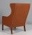Set of Wingback Chair and Ottoman by Børge Mogensen for Fredericia For Sale - Image 10 of 11