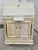 1970s Slant Front Secretary Desk 1970s Venetian Style Distressed White For Sale - Image 5 of 12