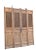 The restoration to this set of 4 antique Chinese panel screens is intentionally kept to minimum. A set of 4 panel screens...