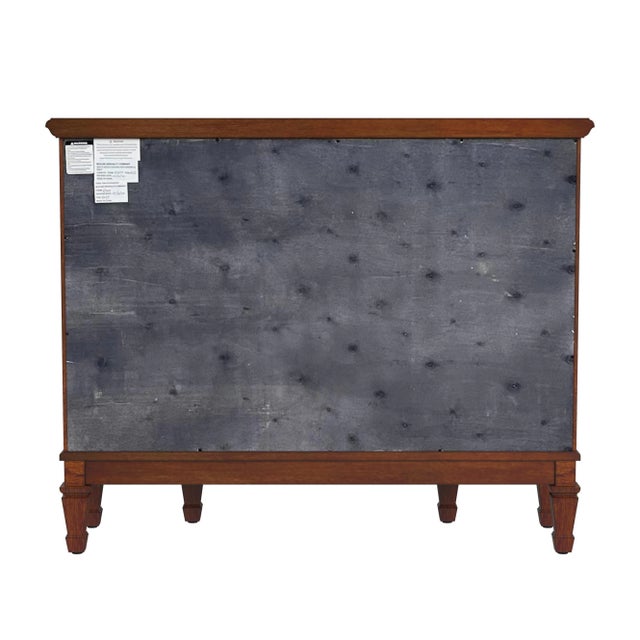 Sheffield 3 Drawer 2 Door Accent Cabinet, Antique Cherry For Sale In Chicago - Image 6 of 8