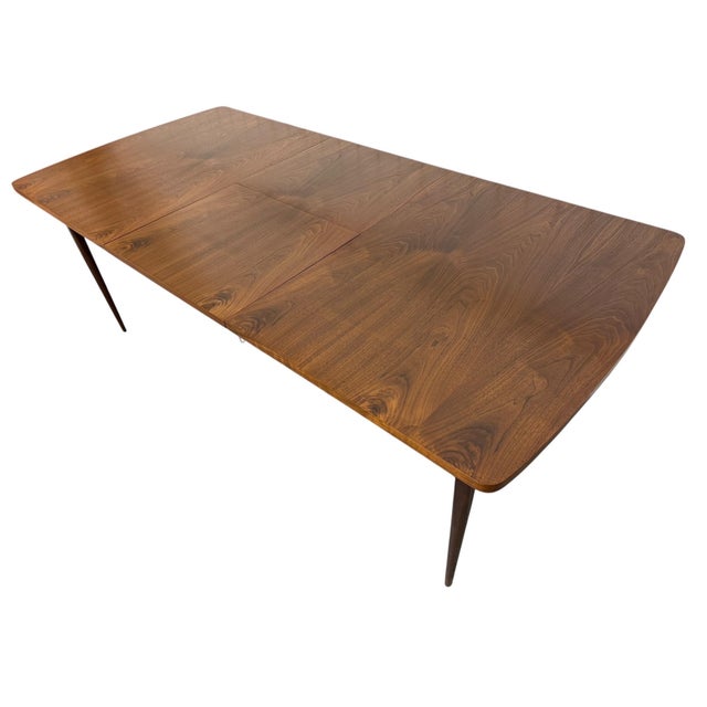 Mid-Century Modern Paul McCobb for Lane Denilator Walnut Dining Table Refinished For Sale In Philadelphia - Image 6 of 12
