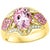3.5 Carat Morganite and Diamond Cocktail Ring 18 Karat Rose Gold For Sale - Image 15 of 18