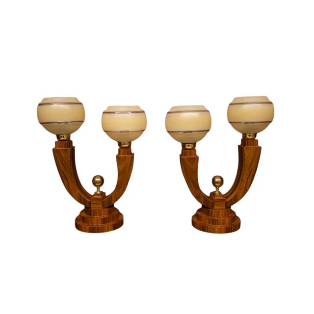 Metal Mid-Century Table Lamps, 1950s, Set of 2 For Sale - Image 7 of 7