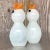 Boho Chic Vintage Boho Art Glass Bird Vases - a Pair For Sale - Image 3 of 6