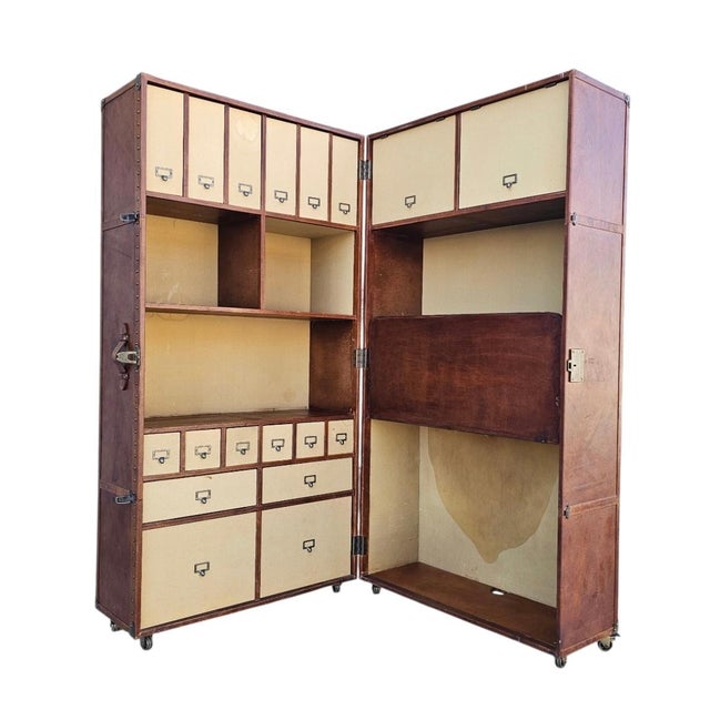 Restoration Hardware Mayfair Steamer Trunk Desk by Timothy Oulton. For Sale - Image 12 of 18