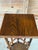 Brown Antique Victorian Tortoiseshell Bamboo Pedestal Side Table, Circa 1900 For Sale - Image 8 of 12