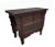 Early 20th Century Reddish Brown Antique Chinese Table with Three Drawers For Sale - Image 4 of 10