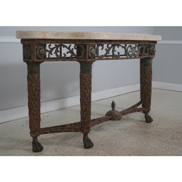 Age: Approx: 40 Years Old Details: Neoclassical Style Ball & Claw Feet High Quality Construction Large Impressive Table...