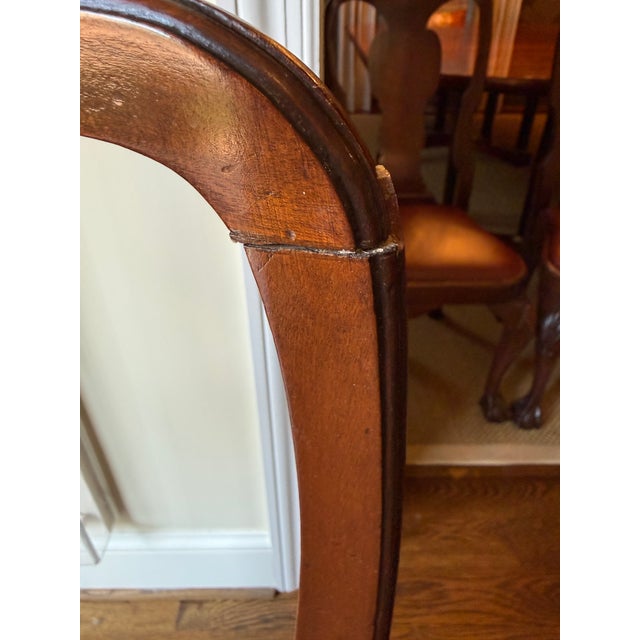 Set of 6 English Dining Chairs For Sale - Image 10 of 14