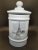 Ceramic Vingtage Paris Apothecary Jar / Canister W/ Lid, DesignPac For Sale - Image 7 of 7
