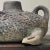 Ceramic Vintage Mexican Outsider Wood Fired Ceramic Ram Sculptural Vessel For Sale - Image 7 of 9