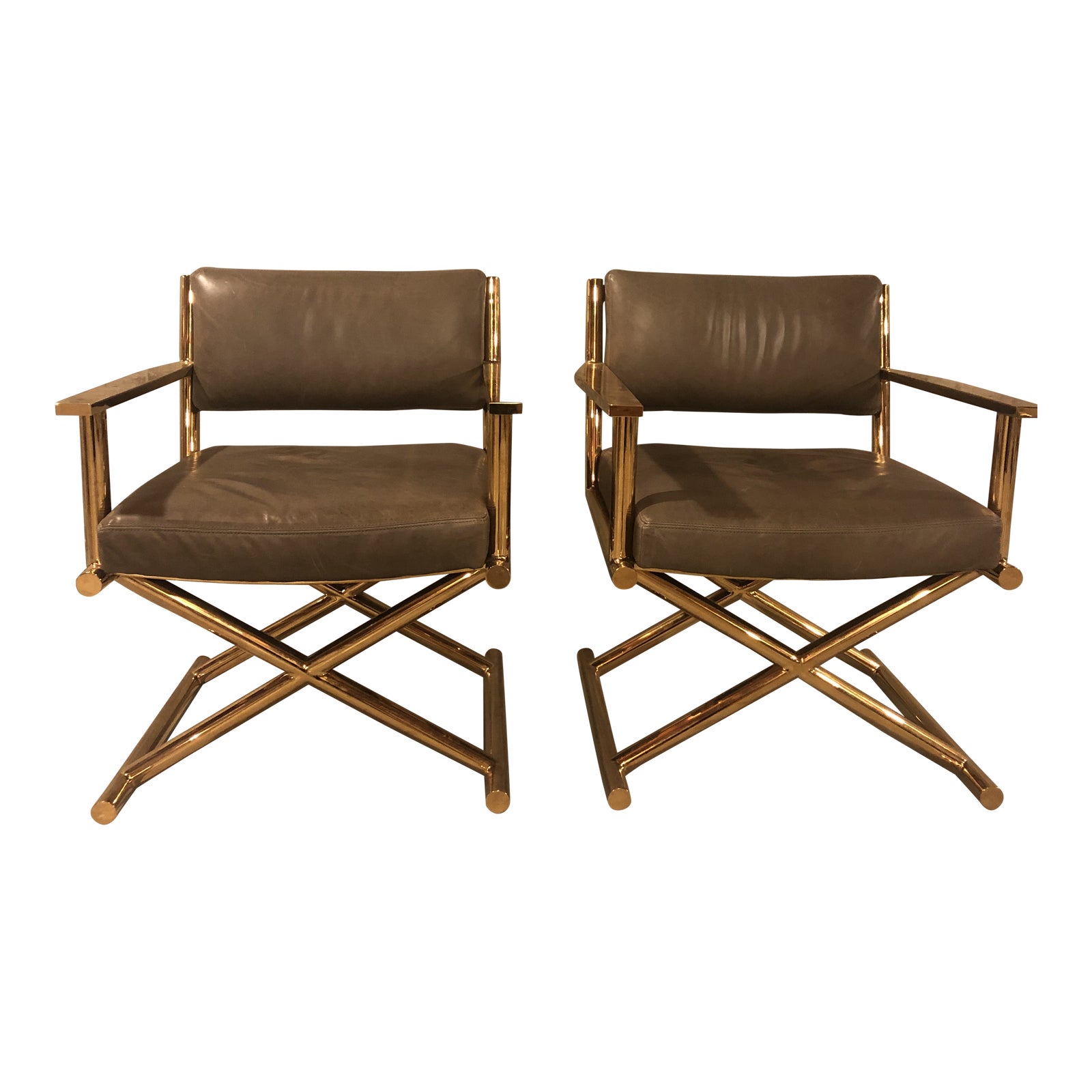 Restoration Hardware Altman Director’s Chairs a Pair Chairish