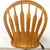 Late 20th Century Vintage Scandinavian Modern Teak Adjustable Swivel Desk Chair With Sculptural Spindle Back For Sale - Image 5 of 14