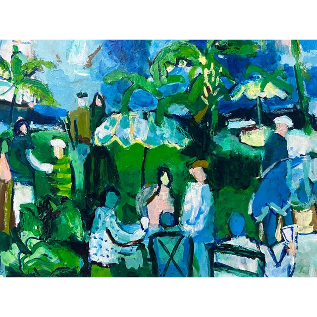 1970s Oil Painting by Don Becker II For Sale - Image 5 of 10