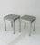 Philippe Starck for Emeco Hand-Brushed Aluminum Occasional Tables | Set of 2 Designer: Philippe Starck Manufacturer: Emeco...