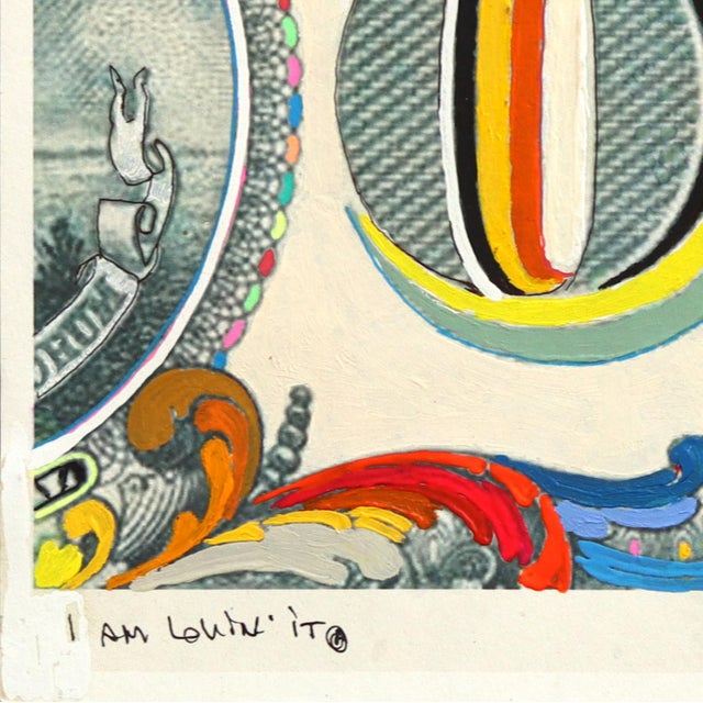 2020s Wall St. Studies #4 - Original Urban Figurative Mixed Media Artwork on Paper For Sale - Image 5 of 6