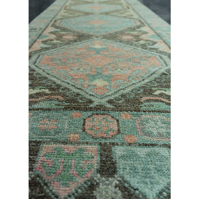 Early 21st Century Turkish Oushak Rug 2'11" x 20'1" #20093 For Sale - Image 5 of 8