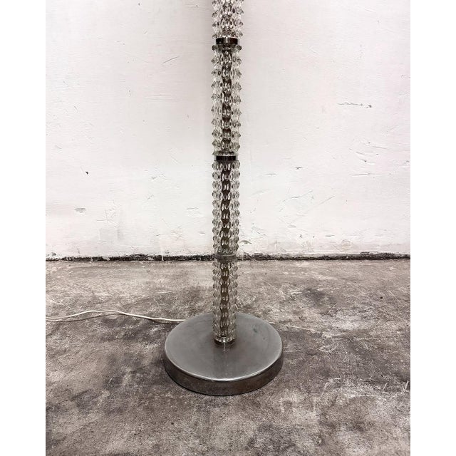 Vintage Murano Glass Floor Lamp from Barovier & Toso, 1940s For Sale - Image 6 of 10