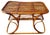 Mid-Century Italian Bamboo Coffee Table, 1950s For Sale