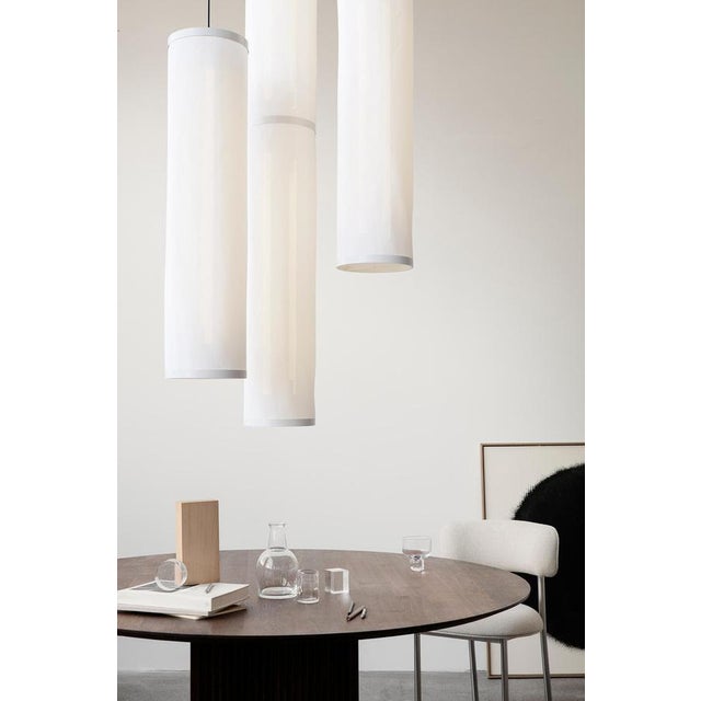Isol Suspension Lamps 30/126 in Cream by David Thulstrup for Astep, Set of 2 For Sale - Image 10 of 11