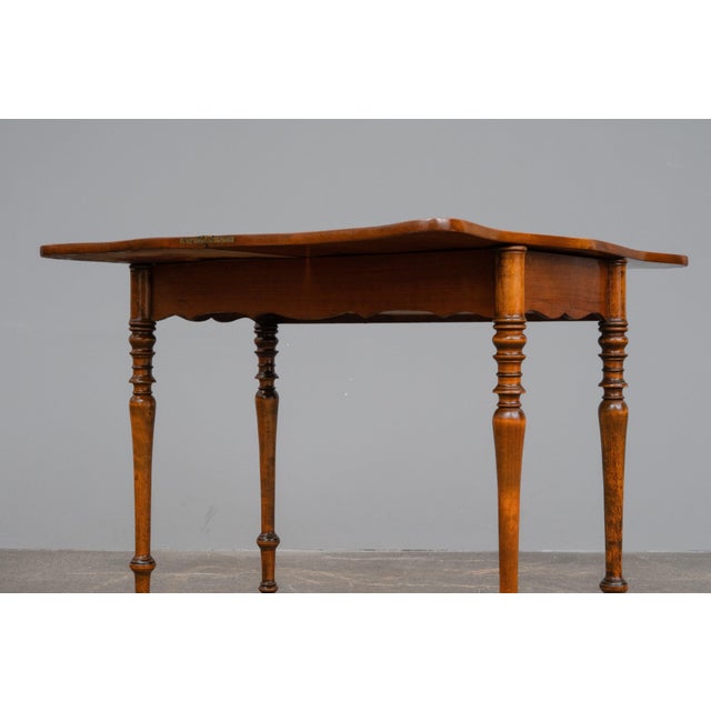 Brown Biedermeier Gaming Table in Walnut, Mid-19th Century For Sale - Image 8 of 18