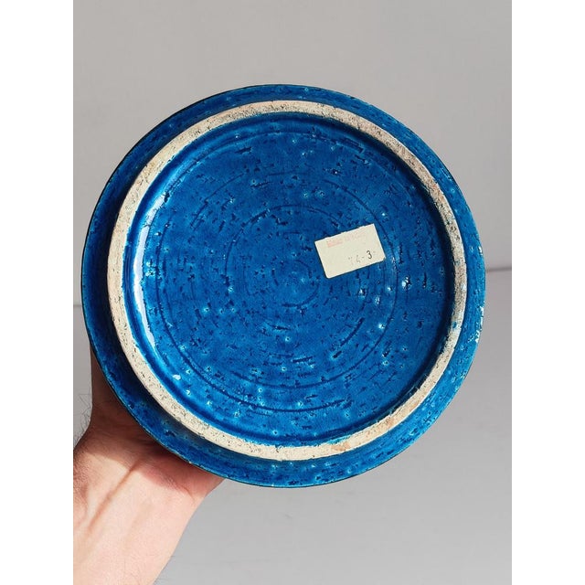 Large Ashtray by Aldo Londi - Rimini Blu for Bitossi, Italy, 1960s For Sale - Image 14 of 16