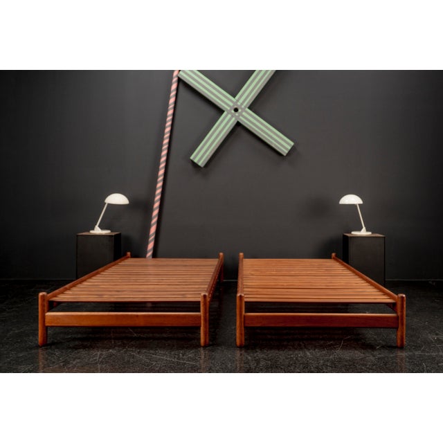 Mid-Century Danish Handcrafted Daybed in Teak, 1960s For Sale - Image 16 of 18
