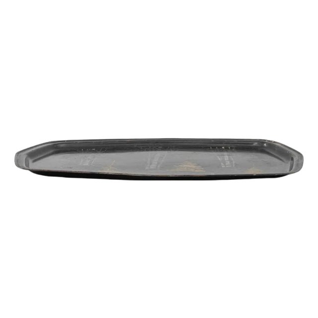 1900s French Metal Tray For Sale