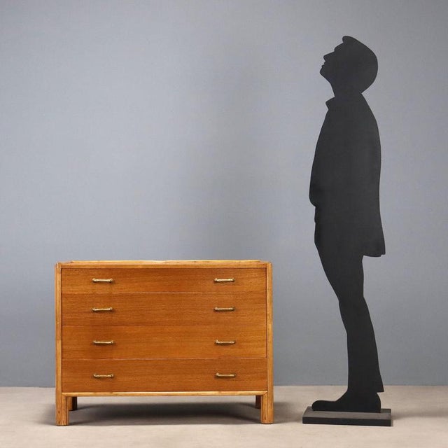 This Italian-made chest of drawers was made around the middle of the last century and was recently restored in our...