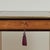 Vintage Campaign Style Leather Top Desk by Baker Collectors Edition For Sale - Image 4 of 17