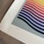Vintage 1981 Jurgen Peters lithograph poster size print “rainbow waves”. Numbered 42/250. Signed, dated, and numbered....