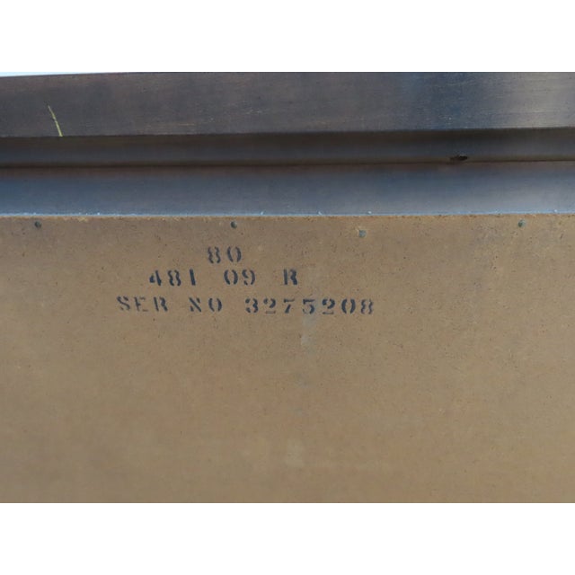 Lane Brutalist Mid Century Modern Long Dresser Tv Cabinet 6304 For Sale In Miami - Image 6 of 17