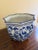 Chinoiserie Chinoiserie Large Blue and White Porcelain Planter For Sale - Image 3 of 6