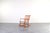 This rocking chair ws designed in the 1950s by Hans J. Wegner for Mikael Laursen. The frame of the armchair is made of...
