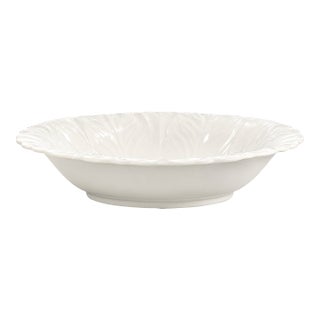 Vintage English Majolica Style Coalport Country Ware Bone China Serving Bowl For Sale
