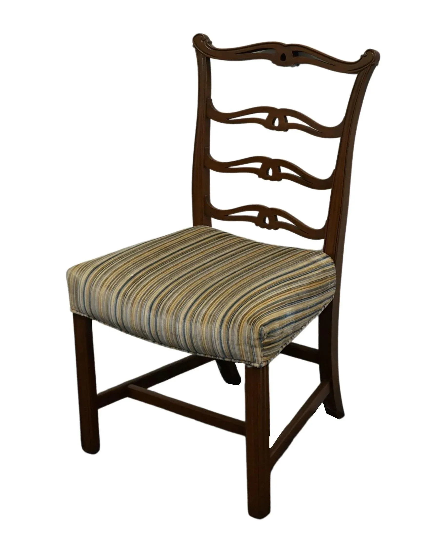 Drexel Heritage Solid Mahogany Traditional Style Ladderback Dining