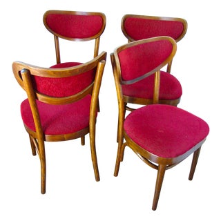 Vintage Chairs from Thonet, 1960s, Set of 4 For Sale