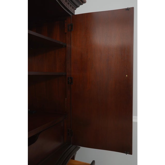 Thomasville Thomasville 2 Door Mahogany Bedroom Armoire Chest For Sale - Image 4 of 18