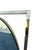 Mid-Century Modern Mid Century Modern Brass Mirror For Sale - Image 3 of 4