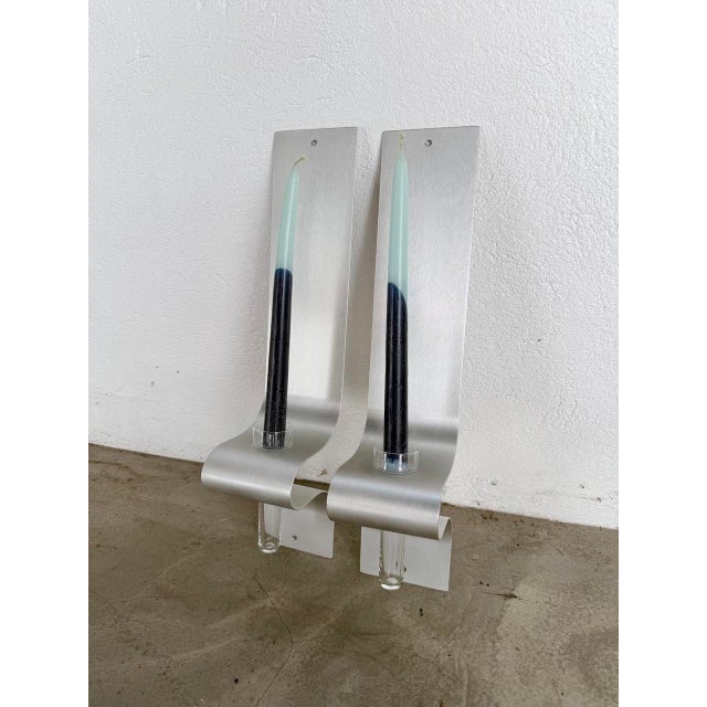 Vintage Soliflore Candleholders from Ikea, 1990s, Set of 2 For Sale - Image 6 of 18