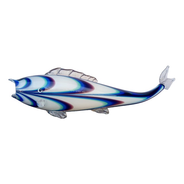 Murano Glass Fish, 1970s For Sale