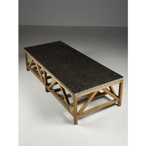 Vintage Bluestone Coffee Table For Sale - Image 10 of 18