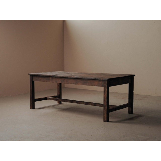 French Farmhouse Table in Pine, 1900 For Sale - Image 11 of 18