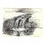 1970s Robert Angeloch Waterfall Drawing For Sale