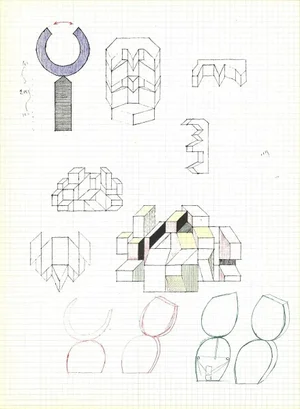 Alain Le Yaouanc Study IV, 1970