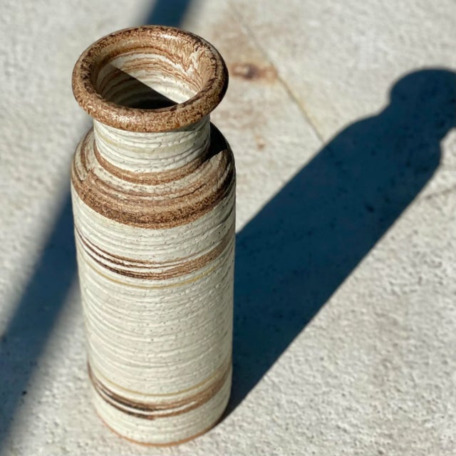 1950s 1950s Large Aldo Londi for Bitossi Ceramic Vase For Sale - Image 5 of 12