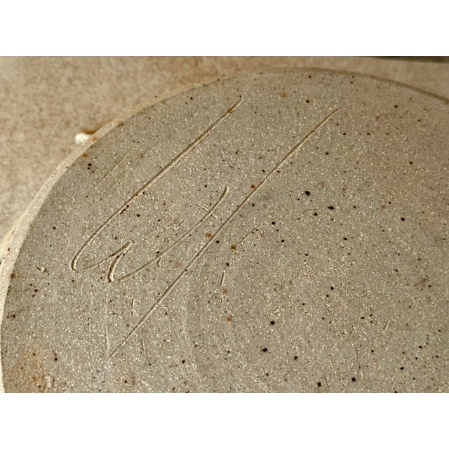 Studio Ceramic Art Tray, Germany, 1980s For Sale - Image 12 of 13